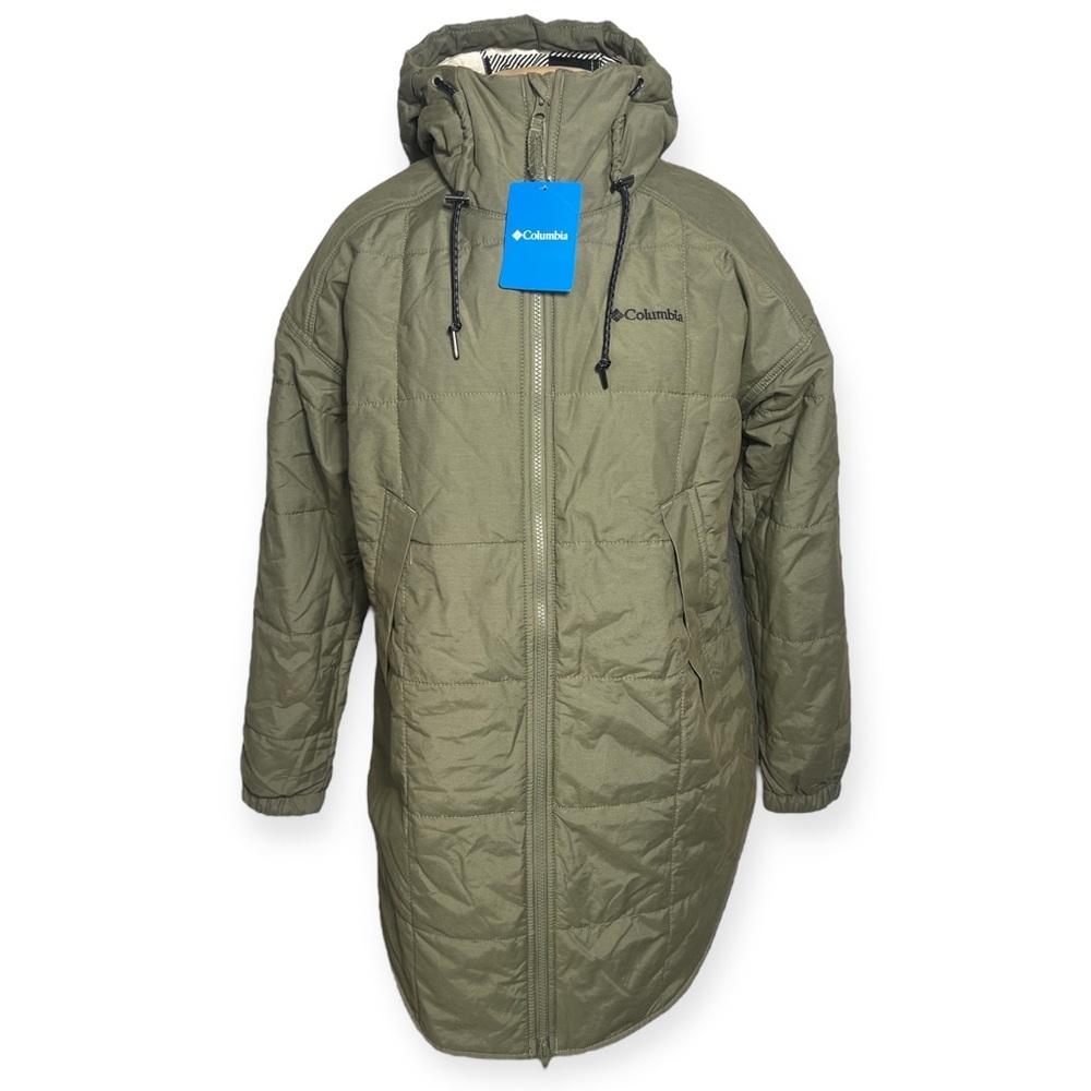 COLUMBIA CHATFIELD HILL NOVELTY JACKET - WOMEN'S size M Stone green - Picture 7 of 12